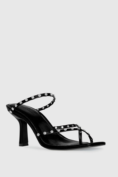 Rebecca Minkoff Avila Studded Mules Skor Dam Svarta | Sverige-381618