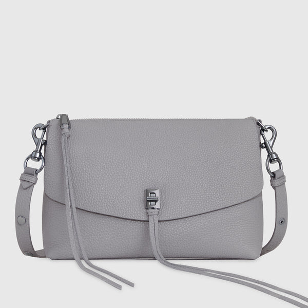 Rebecca Minkoff Darren Top Zip Axelväska Dam Grå | Sverige-316865