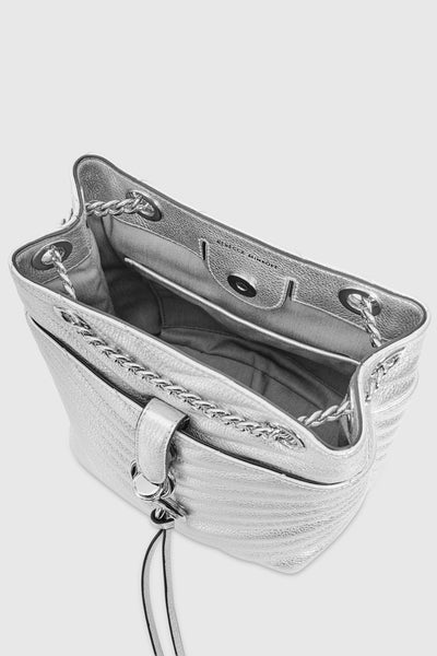 Rebecca Minkoff Edie Crossbody Väska Dam Silver | Sverige-631586