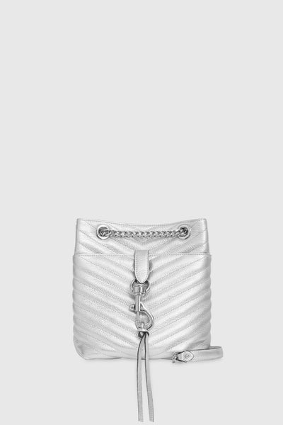 Rebecca Minkoff Edie Crossbody Väska Dam Silver | Sverige-631586