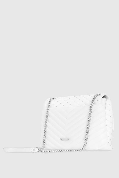 Rebecca Minkoff Edie Flap Axelväska Dam Vita | Sverige-386685