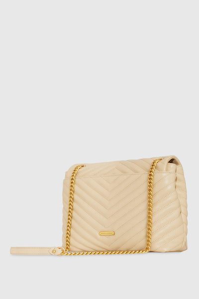 Rebecca Minkoff Edie Flap Axelväska Dam Bruna | Sverige-8656318