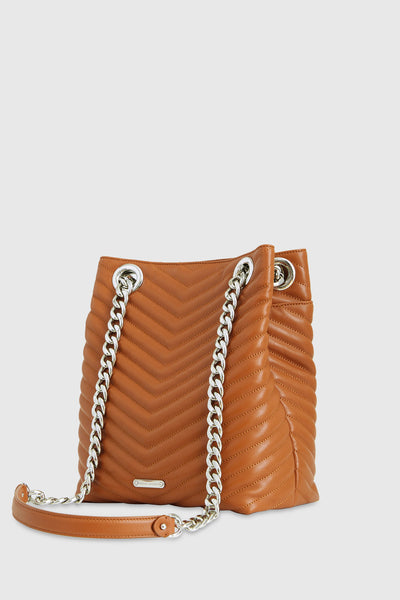 Rebecca Minkoff Edie Large Crossbody Väska Dam Bruna | Sverige-661531