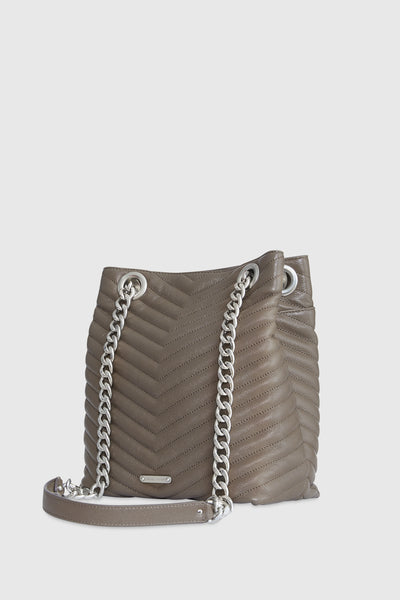 Rebecca Minkoff Edie Large Crossbody Väska Dam Grå | Sverige-831368