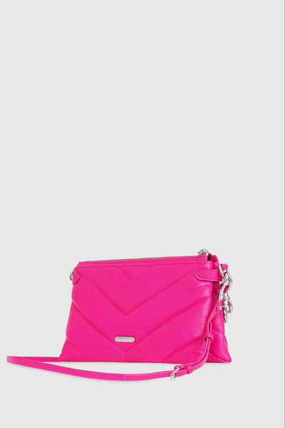 Rebecca Minkoff Edie Maxi Medium Crossbody Väska Dam Rosa | Sverige-165863