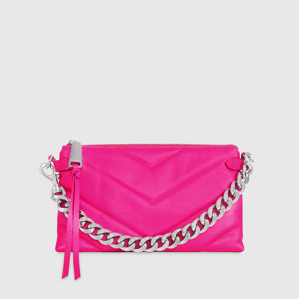 Rebecca Minkoff Edie Maxi Medium Crossbody Väska Dam Rosa | Sverige-165863