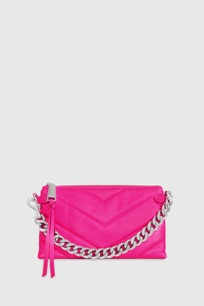 Rebecca Minkoff Edie Maxi Medium Crossbody Väska Dam Rosa | Sverige-165863