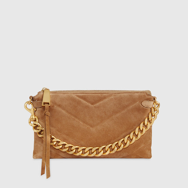 Rebecca Minkoff Edie Maxi Medium Crossbody Väska Dam Bruna | Sverige-5866318