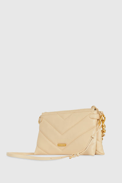 Rebecca Minkoff Edie Maxi Medium Crossbody Väska Dam Bruna | Sverige-863653