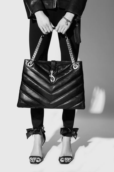 Rebecca Minkoff Edie Maxi Toteväska Dam Svarta | Sverige-5163186