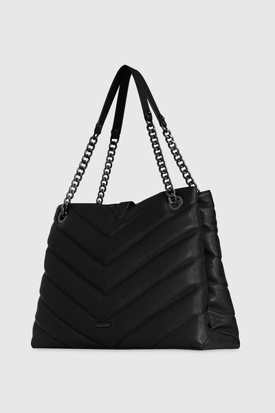 Rebecca Minkoff Edie Maxi Toteväska Dam Svarta | Sverige-851368