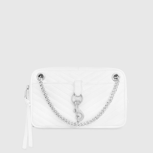 Rebecca Minkoff Edie Zip Axelväska Dam Vita | Sverige-611383