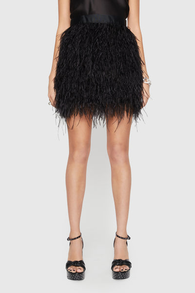 Rebecca Minkoff Feather Mini Kjolar Dam Svarta | Sverige-1663513