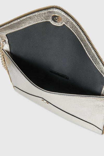 Rebecca Minkoff Leo Rem Clutch Väska Dam Silver | Sverige-816513