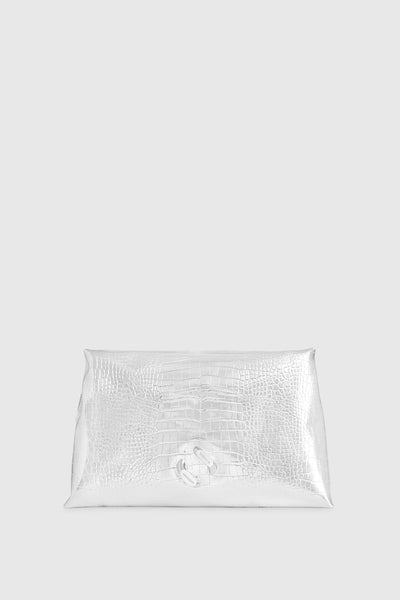 Rebecca Minkoff Pillow Clutch Väska Dam Silver | Sverige-8163186