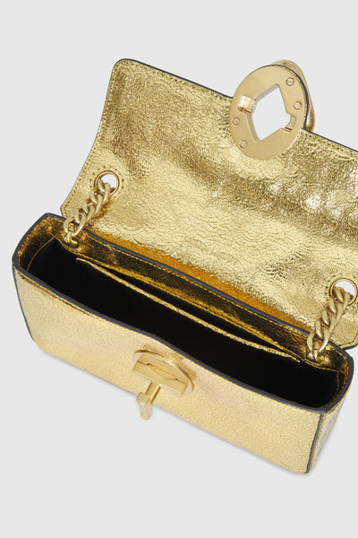 Rebecca Minkoff The G Small Rem Axelväska Dam Guld | Sverige-361858