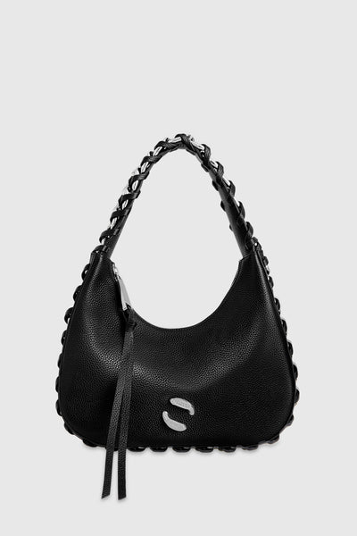 Rebecca Minkoff Whip Chain Hobo Väska Dam Svarta | Sverige-663811