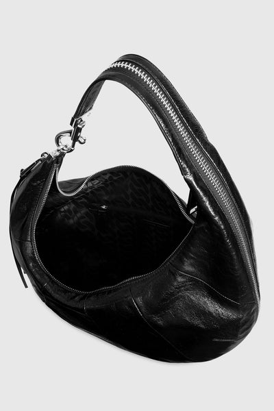 Rebecca Minkoff Zip Around Croissant Hobo Väska Dam Svarta | Sverige-6863851