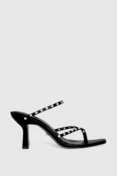 Rebecca Minkoff Avila Studded Mules Skor Dam Svarta | Sverige-381618