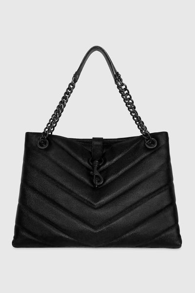 Rebecca Minkoff Edie Maxi Toteväska Dam Svarta | Sverige-851368