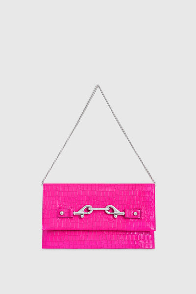 Rebecca Minkoff Lou Clutch Väska Dam Rosa | Sverige-316536